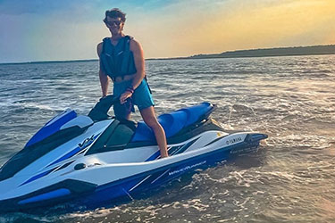 Sunset Jet Ski