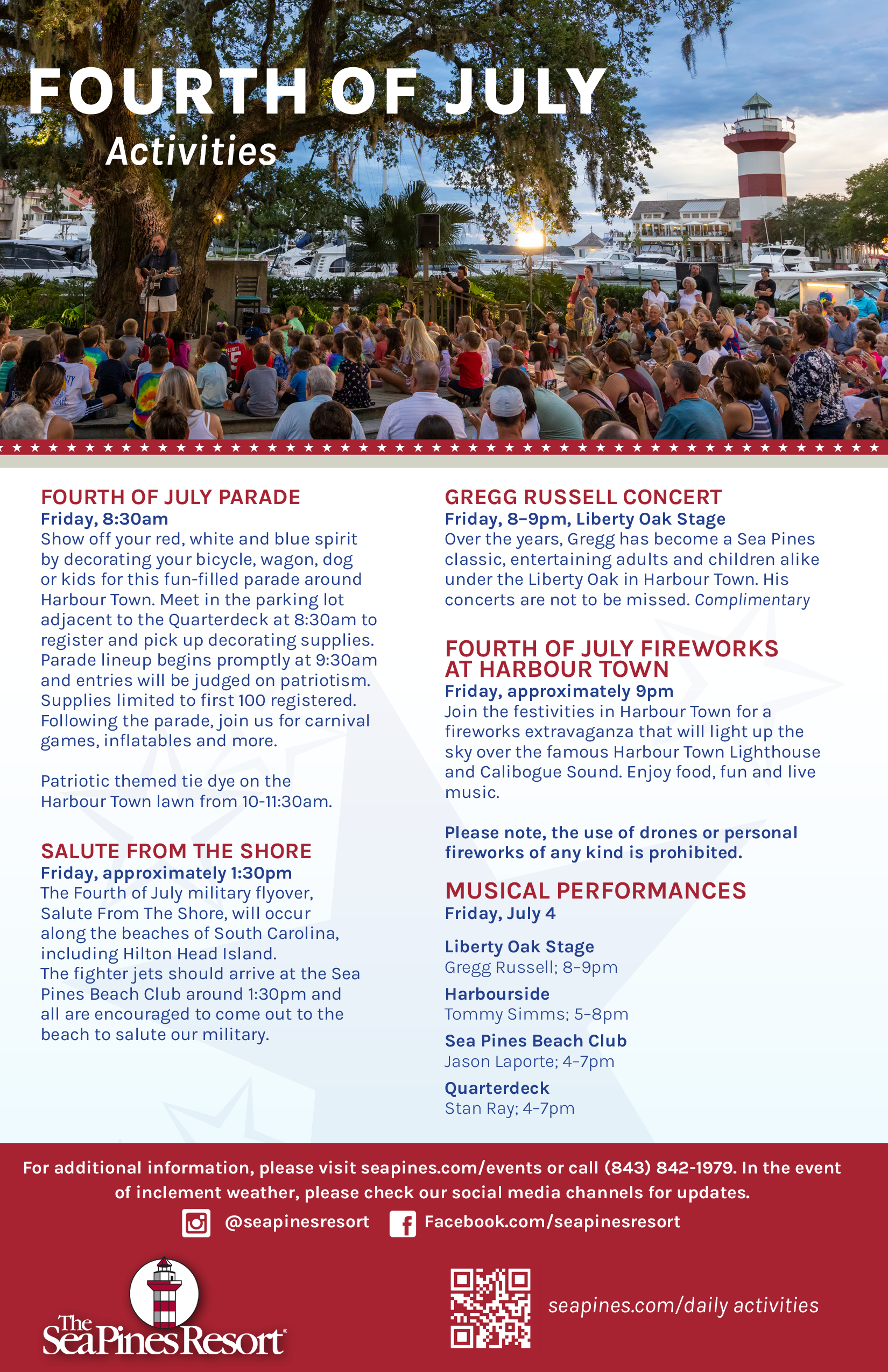 FOURTH OF JULY for HARBOUR TOWN